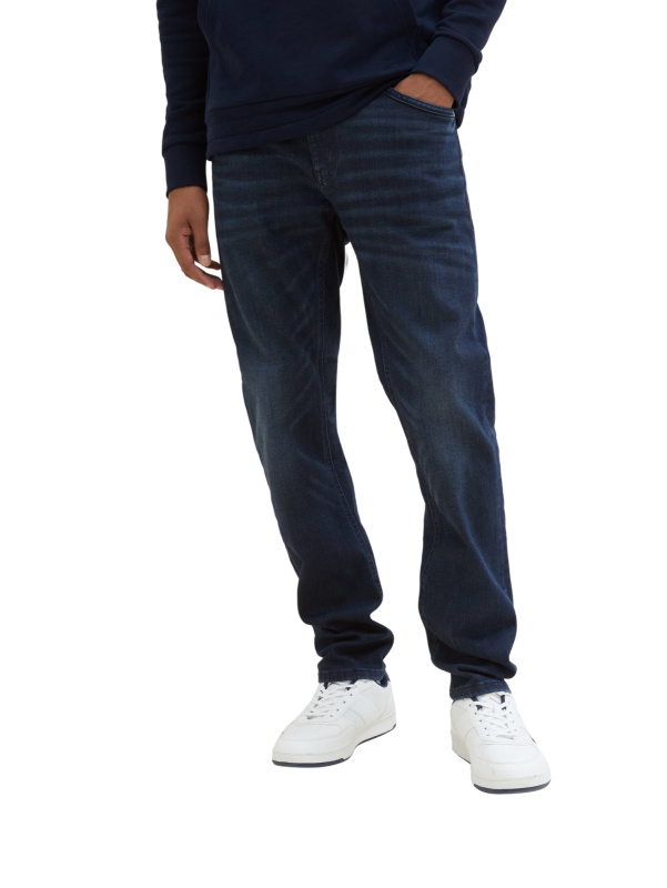 1039118 Comfort Tapered 10120 U. Dark Stone Blue D Pánské jeans