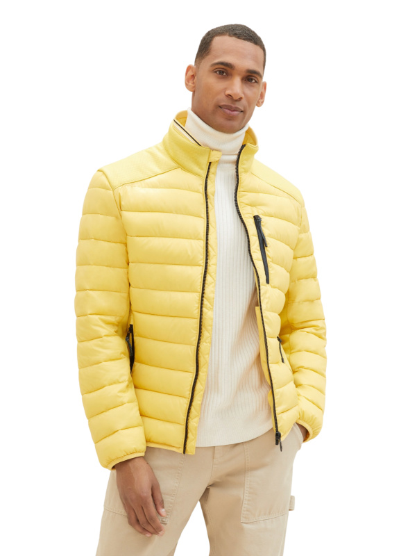 Pánská bunda TOM TAILOR žlutá-XXL