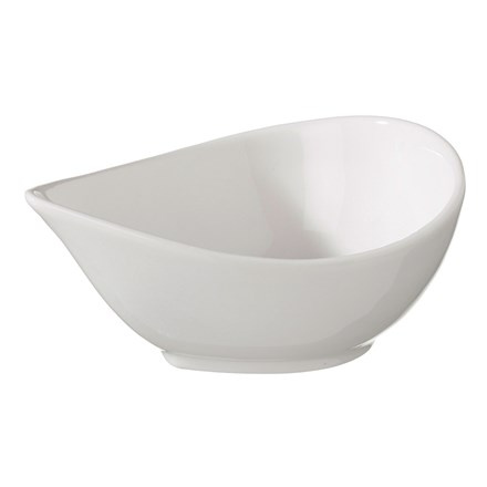 METRO PROFESSIONAL Miska slza VILO porcelán bílá 3 ks