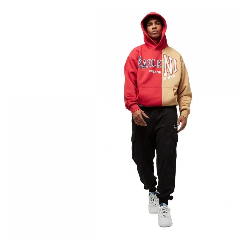 Karl Kani Retro Split Hoodie Os M 6021762 Pánské oblečení S