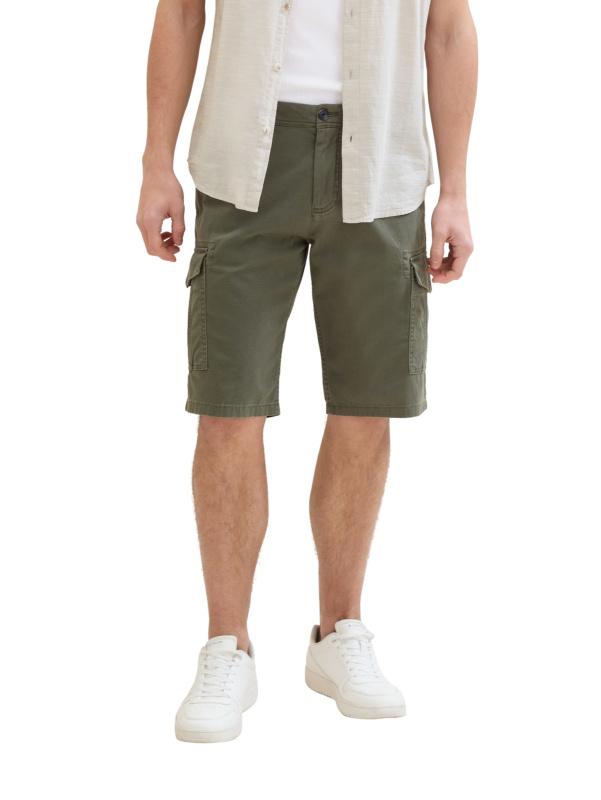Pánské kraťasy TOM TAILOR zelené-31