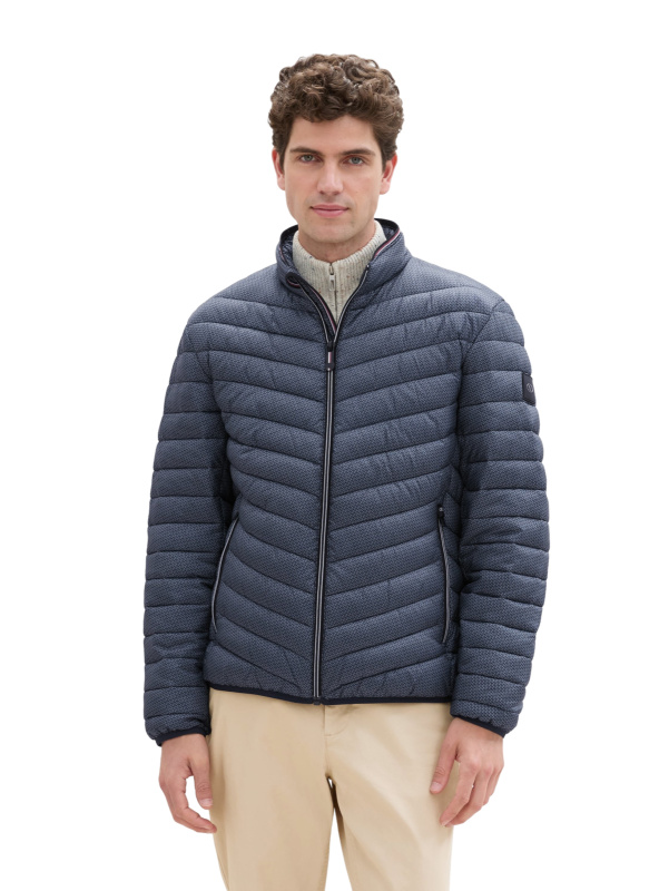 Pánská podzimní bunda TOM TAILOR šedá-XL