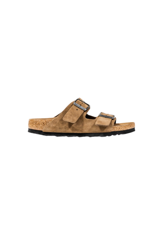 Dámské pantofle Birkenstock z broušené kůže