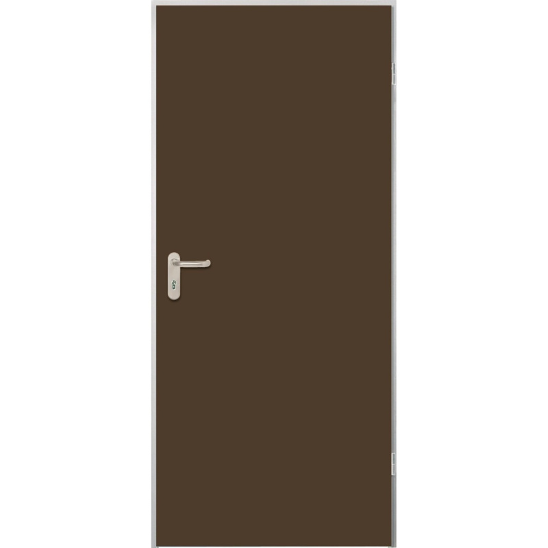 Hörmann Vnitřní ocelové dveře ZK výplň styropor, hnědé RAL 8028, 90 P