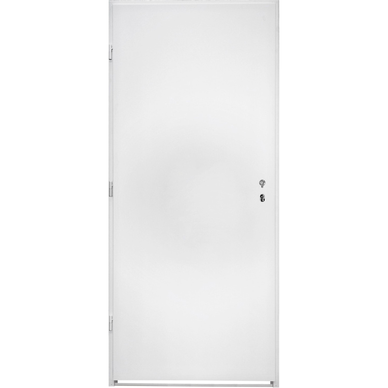 Hörmann Vnitřní ocelové dveře ZK výplň styropor, bílé RAL 9016, 80 L