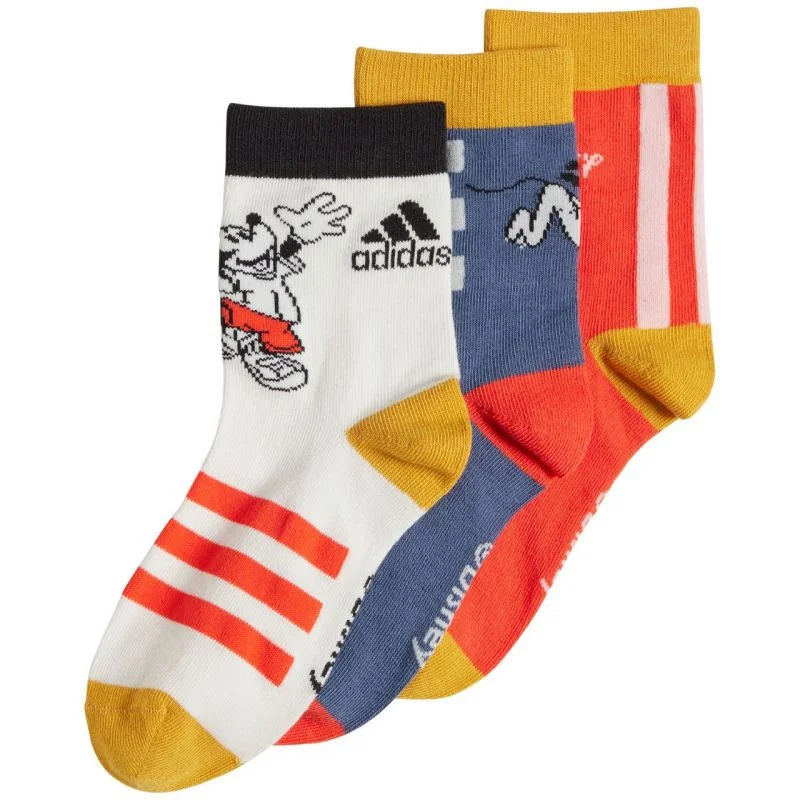 Adidas Disney's Mickey Mouse 3P Jr ponožky IU4860 31-33