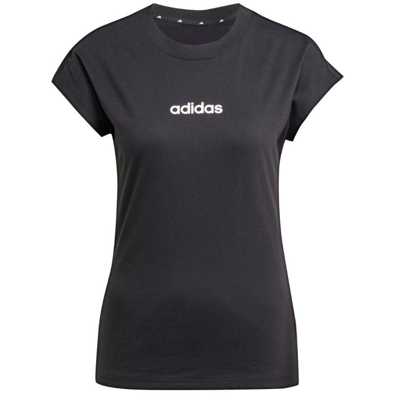 Bavlněné tričko adidas Essentials Linear W JC8238 XL