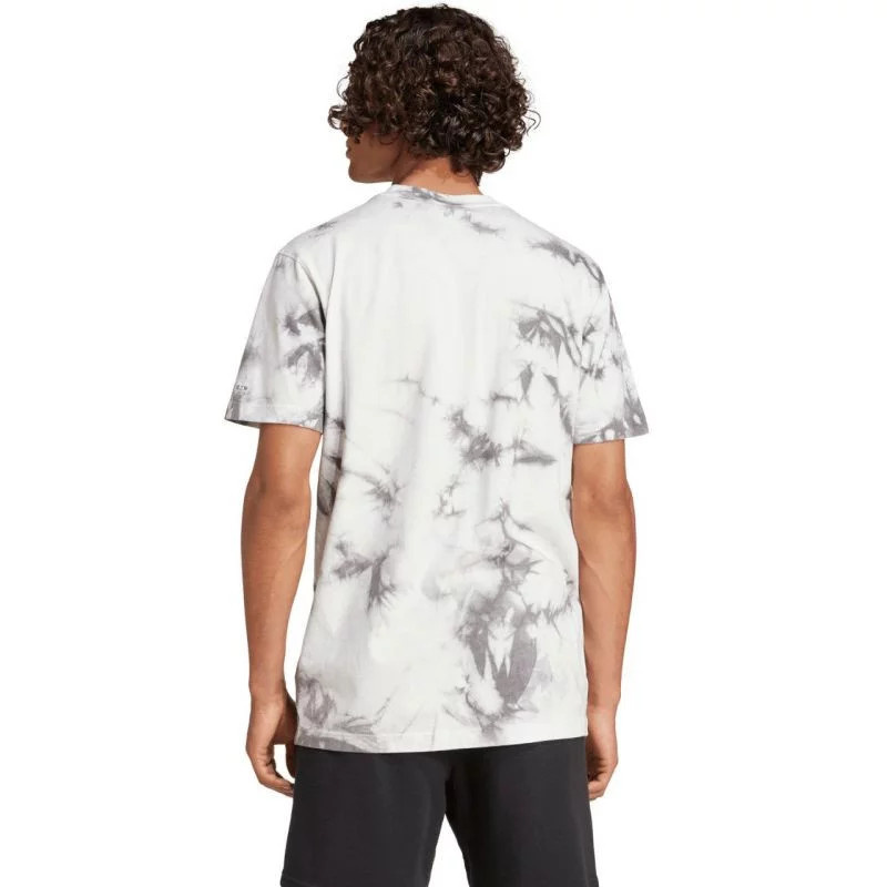Pánské tričko All Szn Wash Tee M IX1260 bílé žíhané - Adidas L