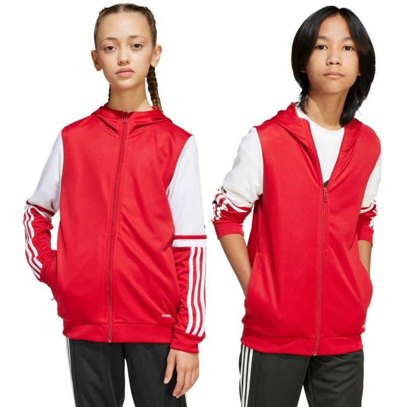 Mikina adidas Squadra 25 Hoodie Jr JD4801 164 cm