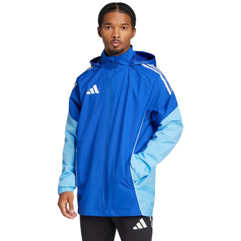 Pánská bunda adidas Tiro 25 Competition All-Weather modrá JI8930 pánské L