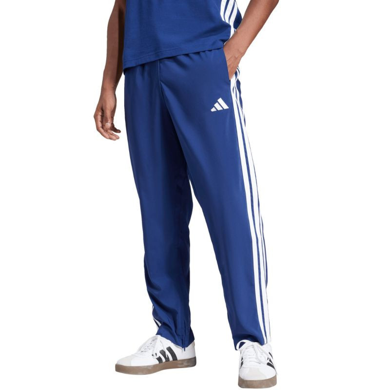 Pánské kalhoty adidas Essentials 3-Stripes Stanford Open Hem modré JE6400 3XL