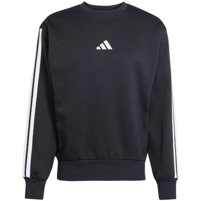Adidas Essentials Sweatshirt 3-Stripes Fleece M JE6304 pánské L
