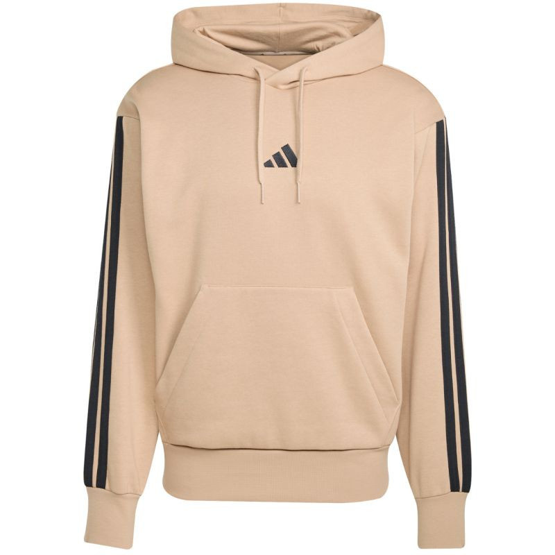 Adidas Essentials 3-Stripes Fleece Hoodie M JX0695 pánské L