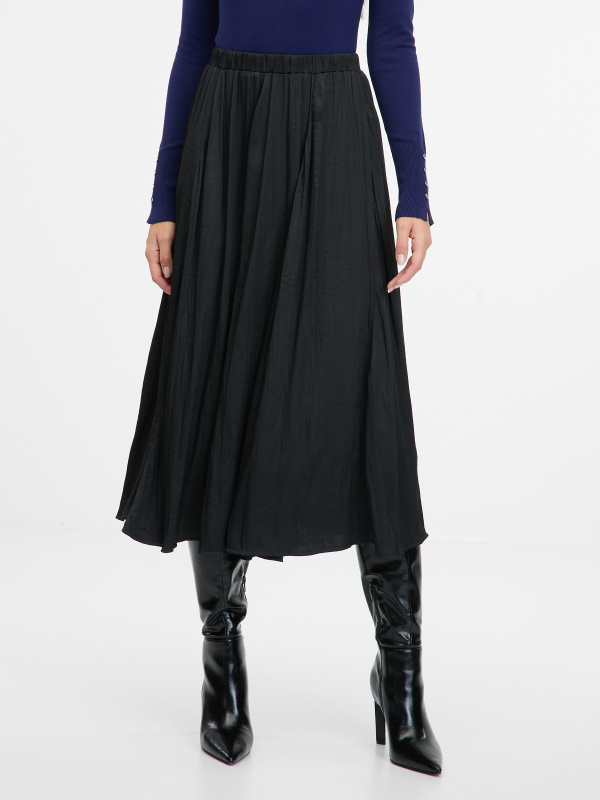 Černá dámská midi sukně ORSAY - Dámské