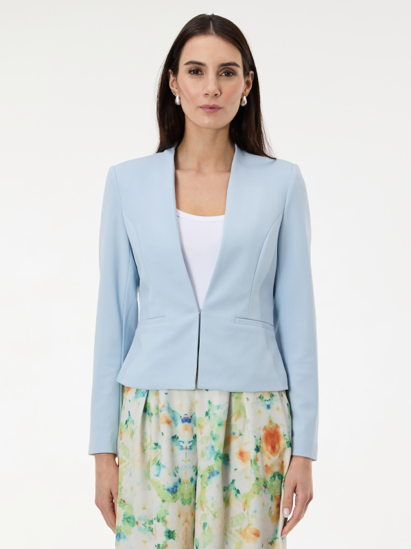 Světle modrá dámská přechodná bunda ORSAY