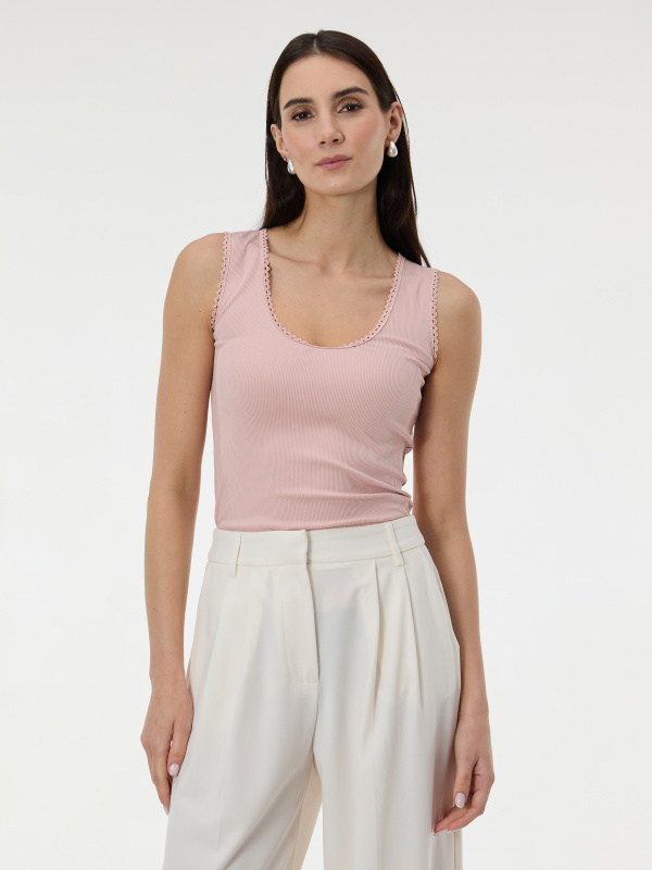 Béžové dámské tílko ORSAY