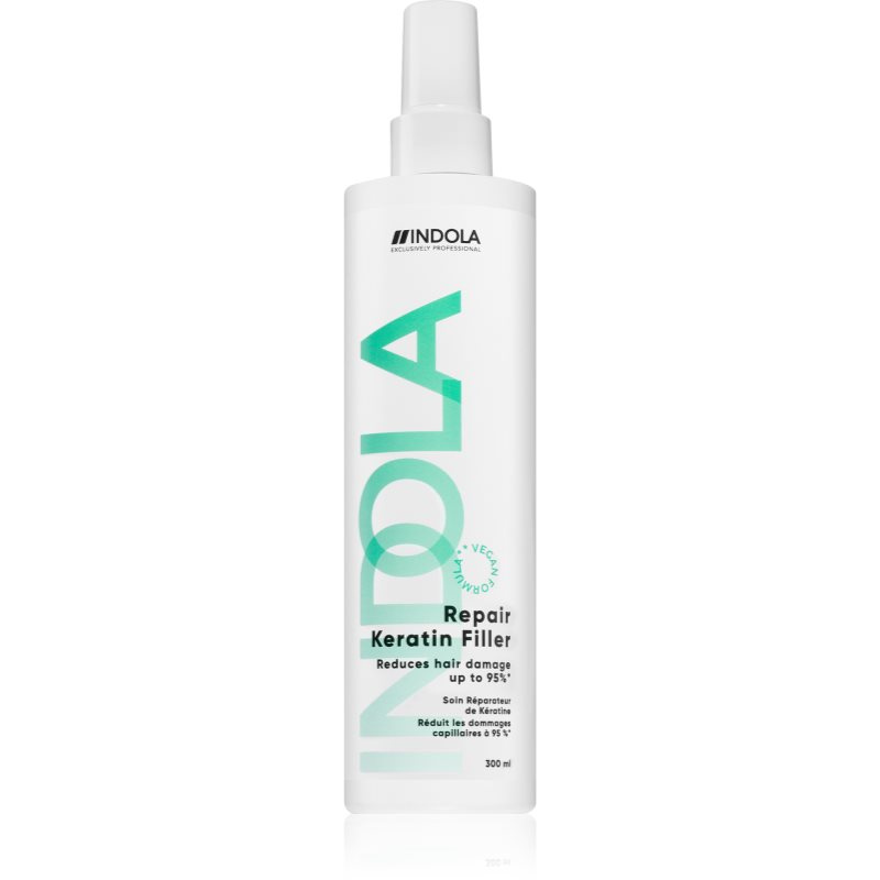 Indola Repair Keratin Filler regenerační kúra pro poškozené, chemicky ošetřené vlasy 300 ml