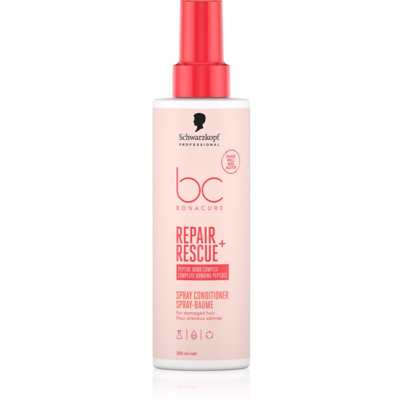 Schwarzkopf Professional BC Bonacure Repair Rescue+ bezoplachový kondicionér pro poškozené vlasy 200 ml