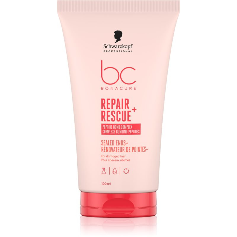 Schwarzkopf Professional BC Bonacure Repair Rescue+ krémové sérum pro velmi poškozené vlasy s roztřepenými konečky 100 ml