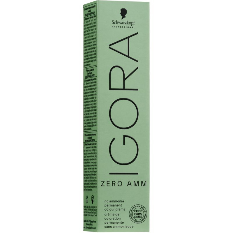 Schwarzkopf Professional IGORA ZERO AMM permanentní barva na vlasy bez amoniaku odstín 6-06 60 ml