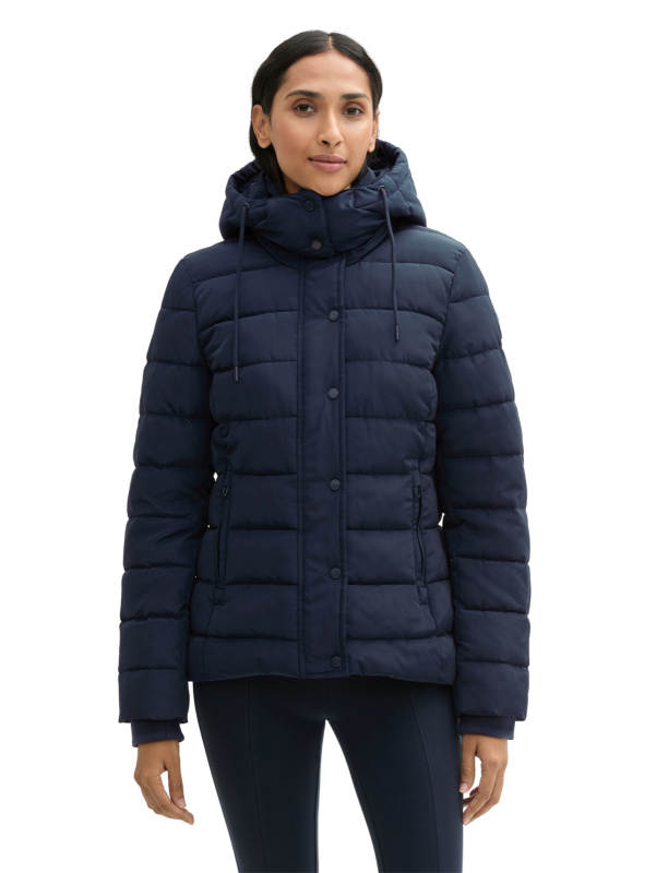Dámská bunda TOM TAILOR modrá - XL