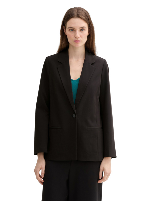 Dámské sako TOM TAILOR černé-XS