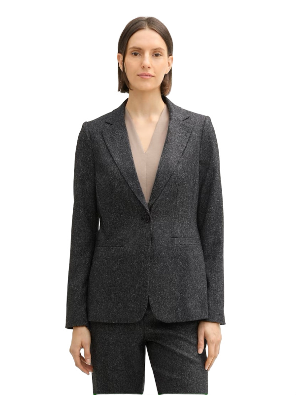 Dámské sako TOM TAILOR šedé-XS