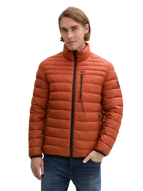 Pánská bunda TOM TAILOR oranžová - M
