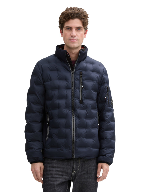 Pánská bunda TOM TAILOR modrá - S