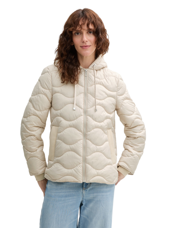 Dámská bunda TOM TAILOR béžová - S