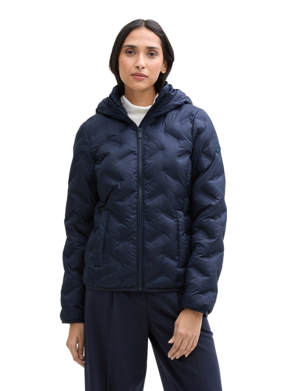 Dámská bunda TOM TAILOR modrá - M