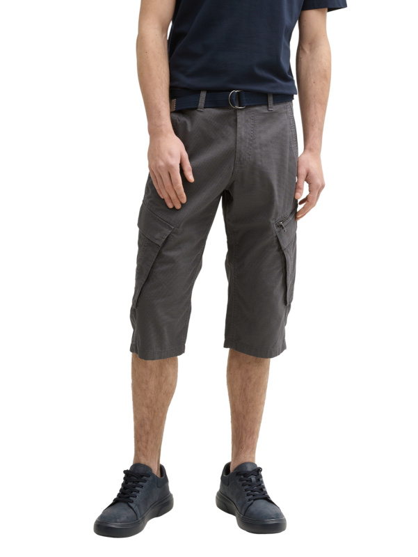 Pánské kraťasy TOM TAILOR šedé - 30
