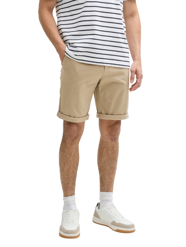 Pánské šortky TOM TAILOR hnědé - 33