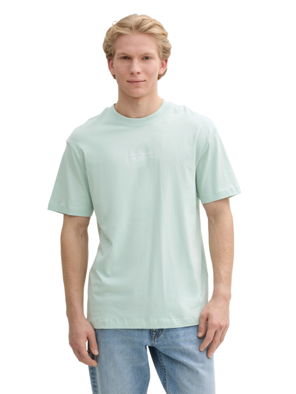 Pánské tričko TOM TAILOR modré - M