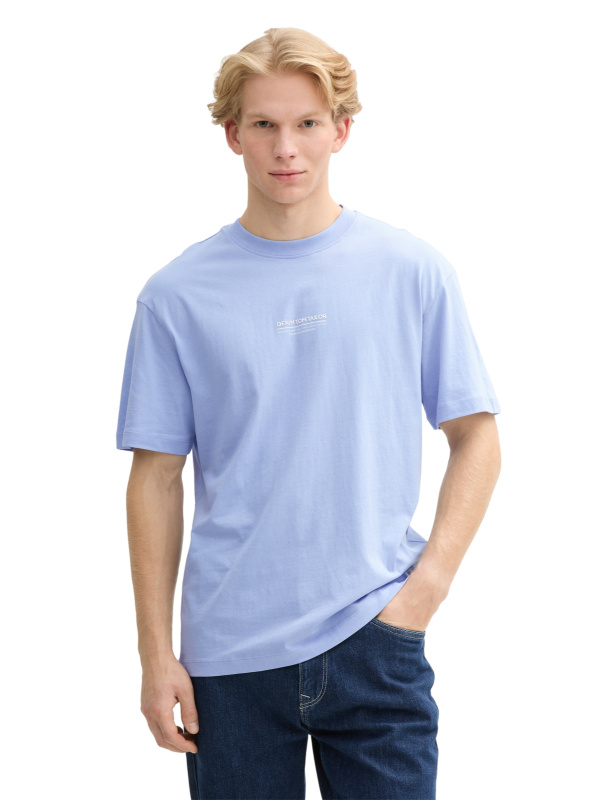 Pánské tričko TOM TAILOR modré - XL
