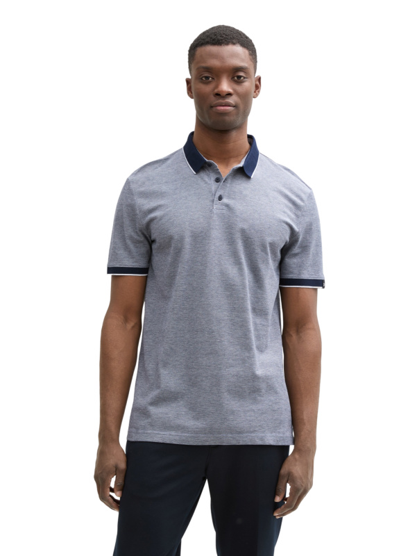 Pánská polokošile TOM TAILOR modrá - XL