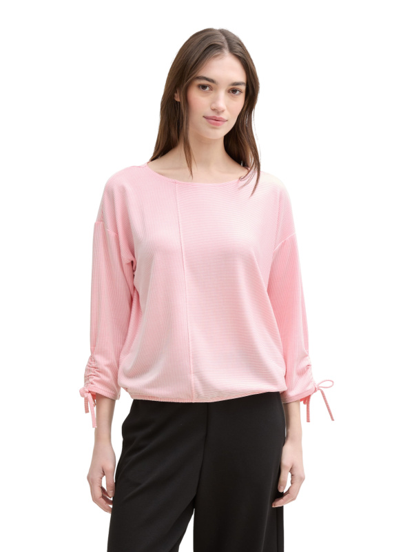 Dámská halenka TOM TAILOR růžová - XL