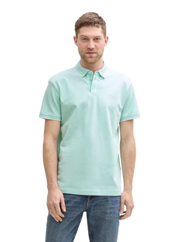 Pánská polokošile TOM TAILOR zelená - XL