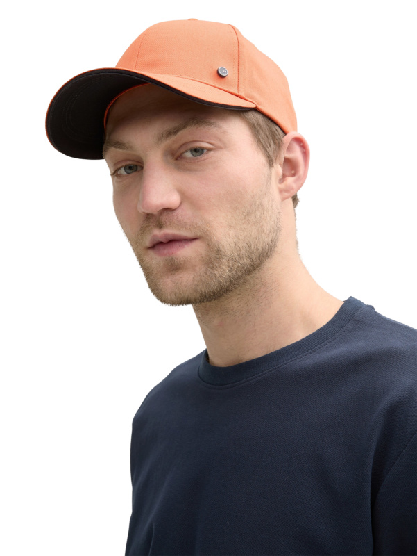 Pánská kšiltovka TOM TAILOR oranžová - one size