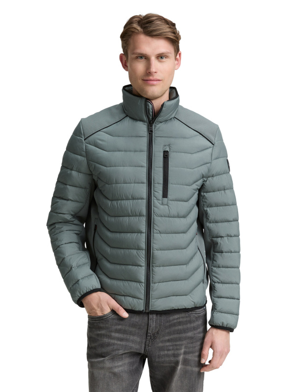 Pánská bunda TOM TAILOR zelená - XXL