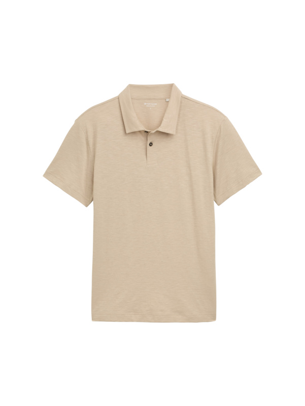 Pánská polokošile TOM TAILOR béžová - 3XL