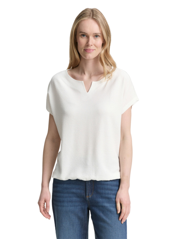 Dámská halenka TOM TAILOR bílá - XS