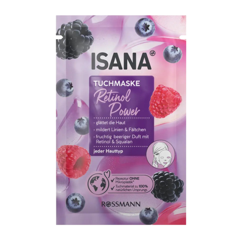 ISANA Retinol power pleťová maska