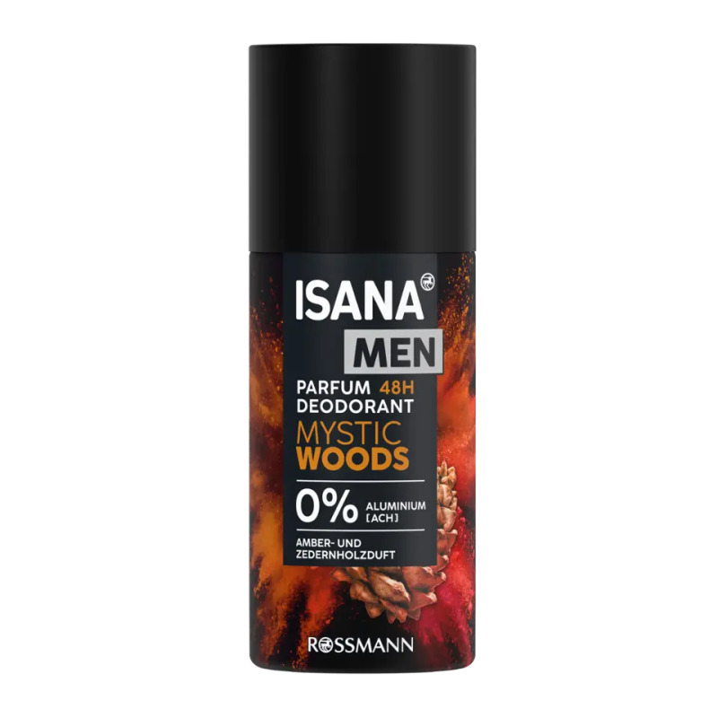 ISANA Men Deodorant sprej Mystic woods 150 ml