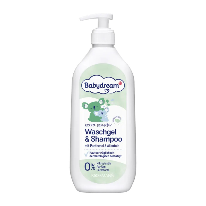 Babydream Mycí gel a šampon extra sensitive