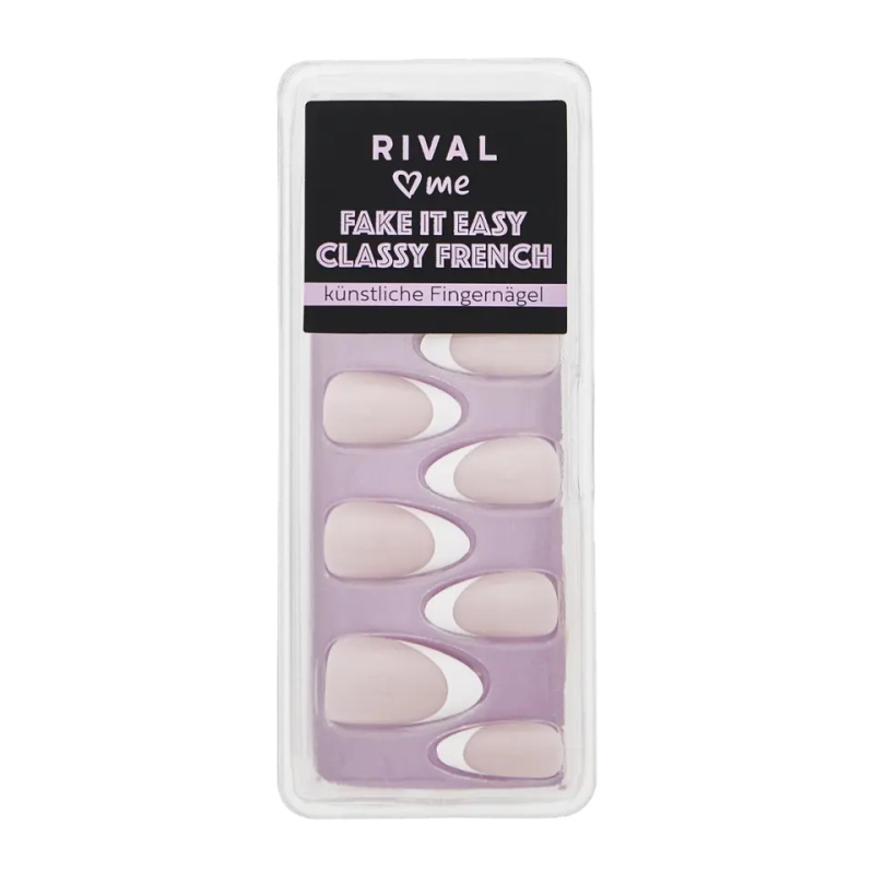 Rival LM Umělé nehty Fake it easy Classy French