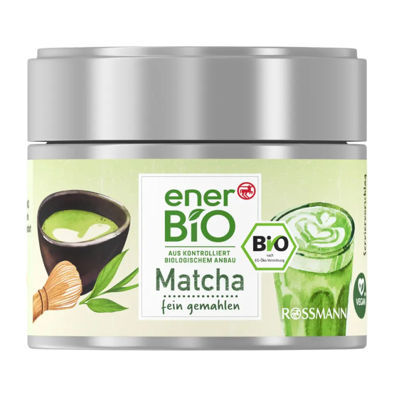enerBiO Zelený čaj Matcha v prášku