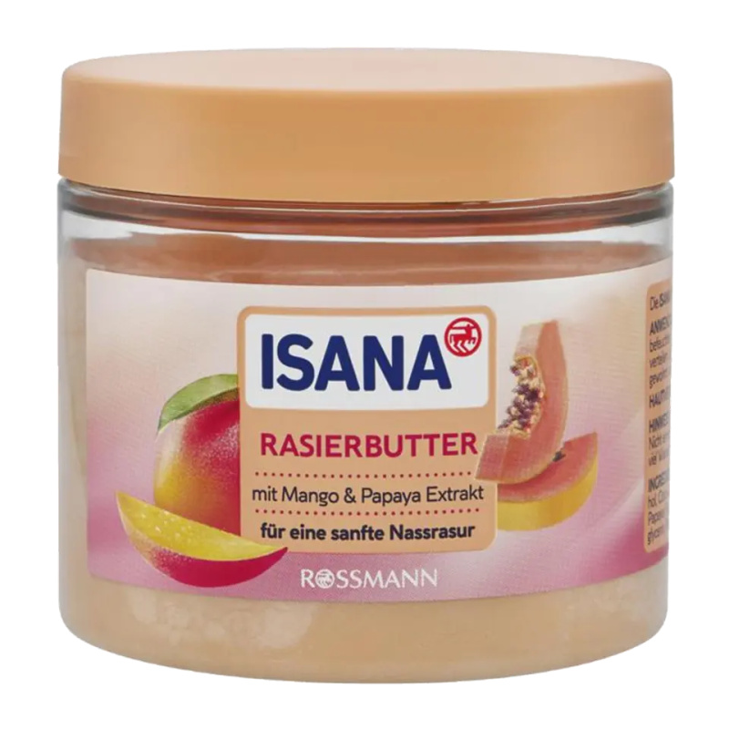 ISANA Máslo na holení mango a papája