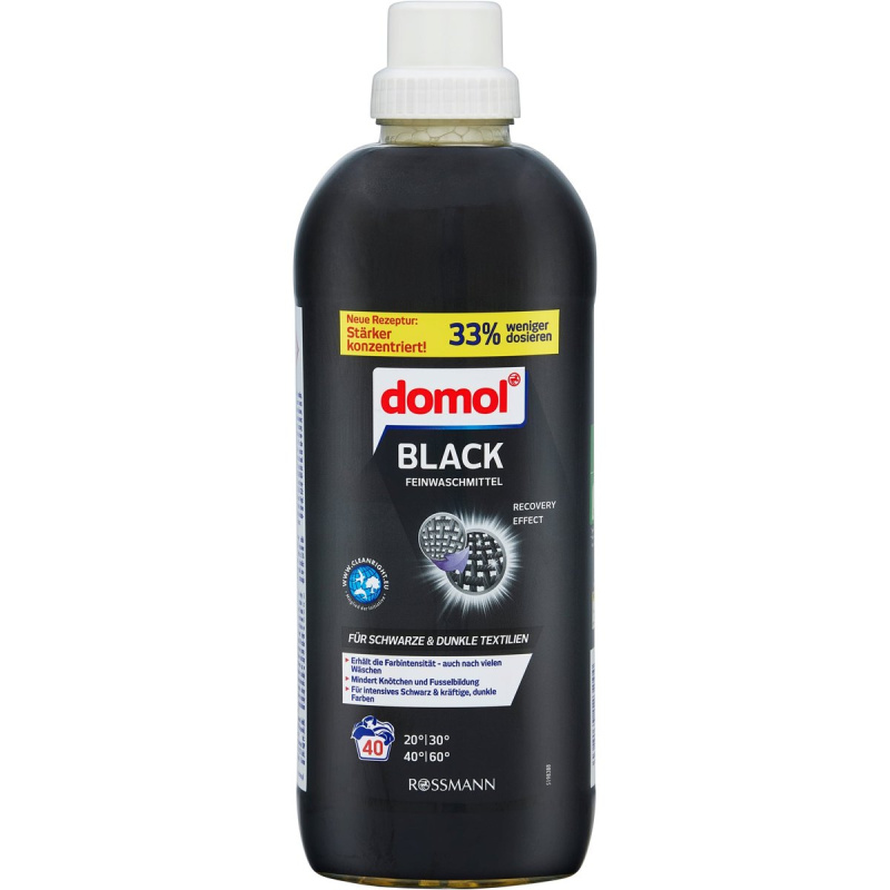 Domol Black prací gel na tmavé prádlo (1,5/1 l)