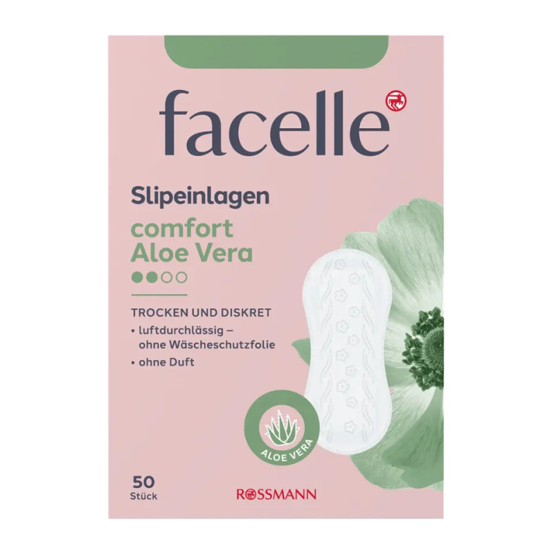 Facelle Normal slipové vložky s aloe vera